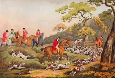 Going To Cover, c1810, 1922