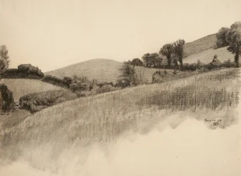 Venkovská krajina, 1884