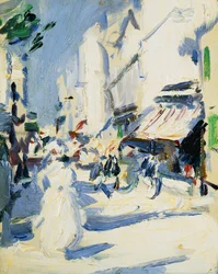 Ulice v Paříži, c. 1907