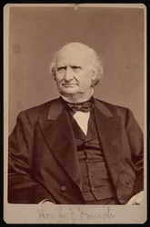 Portrét Ezry Bartlett French 1810-1880, 1878.