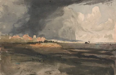 V Hailshamu, Sussex: Bouře se blíží