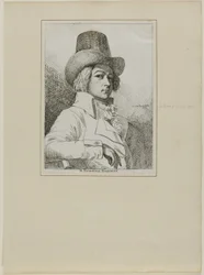 Portrét B. Readinga, rytce
