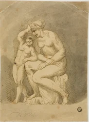 Venuše a Amor