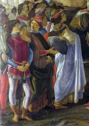 Klanění mudrců - detail