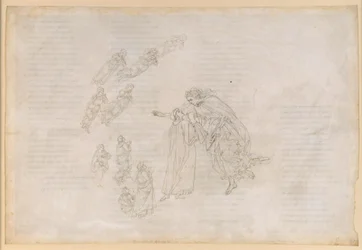 La Divina Commedia, Paradiso IV. První planetární sféra (měsíční nebe): Beatrice vysvětluje Dantemu, kde se vlastně nacházejí blažení