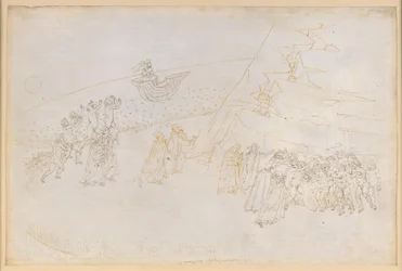 La Divina Commedia, Purgatorio III. Předočistec (Inselring): Pokání těch, kteří zemřeli v exkomunikaci; rozhovor s Manfredem z Hohenstaufenu