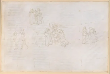 La Divina Commedia, Purgatorio XVII. Výstup do čtvrtého kruhu očistce: Vergilius vysvětluje Dantovi, co je to očistec