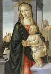 Madona s dítětem, 1485-95