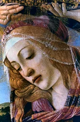 Detail Madony z Magnificat, 1482