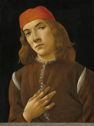 Portrét mladíka, kolem 1482-85