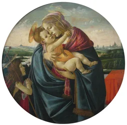 Panna s dítětem a svatý Jan Křtitel