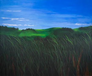 Rolling Hills, 2022 (akryl na plátně)