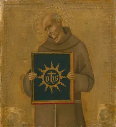 Svatý Bernardino, 1450-60.