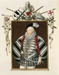 Portrét sira Henryho Lee (1530-1610) z 
