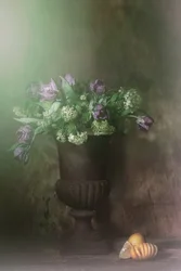Náladové zátiší s tulipány
