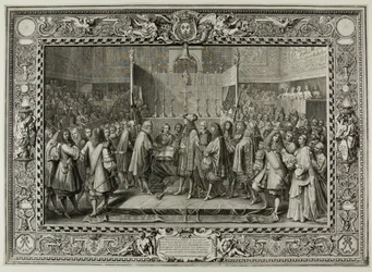 Obnovení spojenectví mezi Francouzi a Švýcary v roce 1663