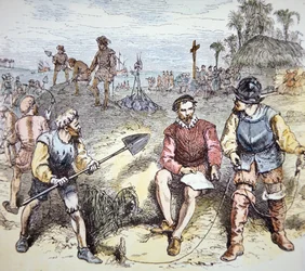 Založení St. Augustine na Floridě Španěly v roce 1565
