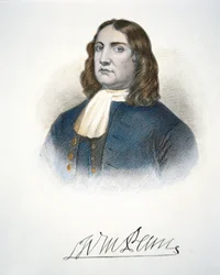 William Penn (barevné lito)