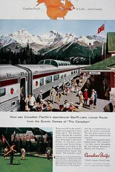 Reklama na Canadian Pacific Railway na „The Canadian“