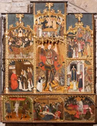 Oltářní obraz Sant Miquel, Jaume Cirera, Guillem Talarn