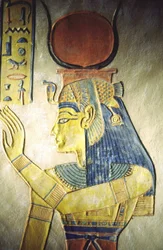 Luxor, Théby: NIL. Údolí královen. Hrobka syna Ramsese II., XX. dynastie.