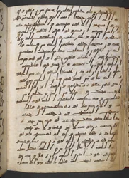 Or 2165 f.67v Korán (pergamen)