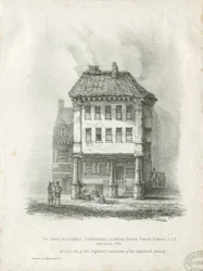 Lichfield – rodiště Dr. Johnsona: litografie a [19. století] (tisk)