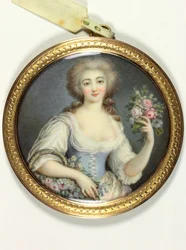 Dáma jménem Jeannette Lollier (smalt)