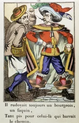 Kapitán Fracasse: „Vždy dělal buržoazního...“ román Theophila Gautiera (1811-1872) - Obrázek Epinal
