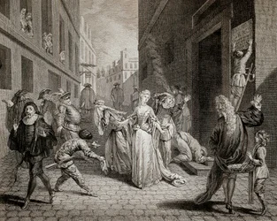 Teror (1793-1794): Italští komici (interpretující postavy z Commedia dell