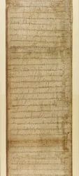 Přidat. 5412, část 2, Listina o prodeji z Ravenny, 3. června 572 (papyrus)