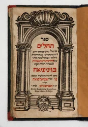 Book of Tehilim (kniha s rytinami)