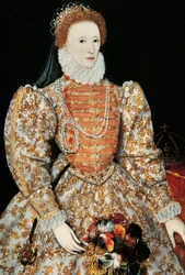 Queen Elizabeth I, c.1575 (olej na panelu)
