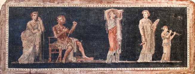 Dionýsova scéna, Herkulaneum
