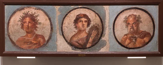 Medailonové portréty, Pompeje