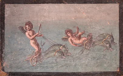 Běžící amorci, Herculaneum