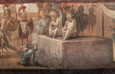 Šalamounův soud, Pompeje
