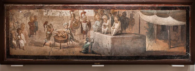 Šalamounův soud, Pompeje