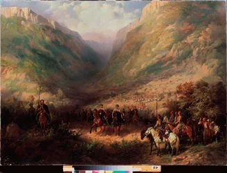 Císař Alexandr II (1818-1881), 20. století (olej na plátně)