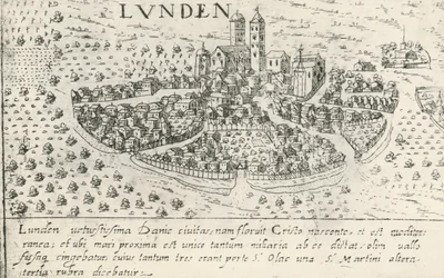 Město Lund, Švédsko (lept)