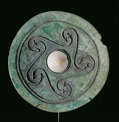 Mirror, Dongson Culture c.200 BC-200 AD, Vietnam (bronz)