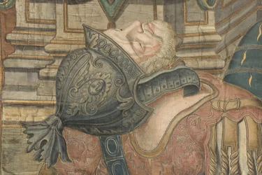 Gonfalone z Milána, detail