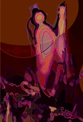 Artichoke_abst_vert6a (digitální)