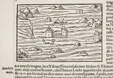 Cosmographia, detail Fol 516
