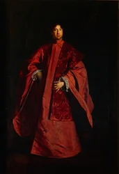 Portrét prokurátora Gerolama Queriniho Stampalia, od Sebastiana Bombelliho (1635-1719), olej na plátně