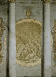 Diana a Actaeon (freska