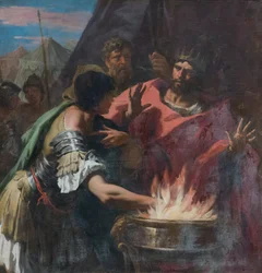 Mucius Scaevola, konec 17. století (olej na plátně)