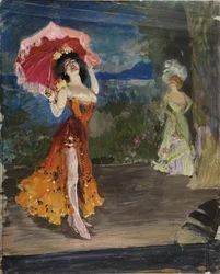 Tanečník, počátek 20. století