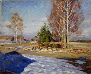 Jarní krajina, 1915