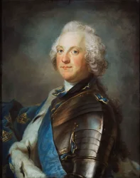 Portrét Adolpha Fredericka, 1710-1771, krále Švédska, mezi 1751-1786.